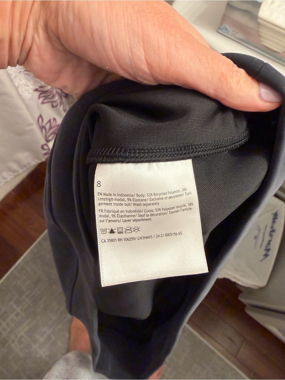 lululemon athletica Slate Gray/black Softstream hoodie - Picture 4 of 4